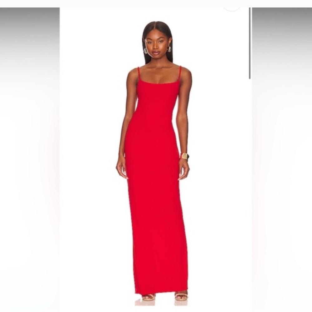 Elegant Red Maxi Dress Nookie brand new with tags size M color cherry